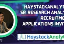 HaystackAnalytics Recruitment