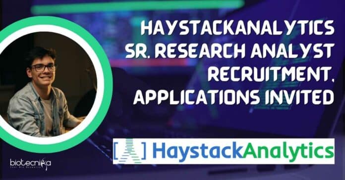 HaystackAnalytics Recruitment