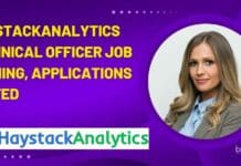 HaystackAnalytics Technical Officer Vacancy