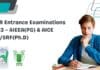 ICAR Entrance Examinations 2023 – AIEEA(PG) & AICE JRF/SRF(Ph.D) ICAR Entrance Examinations 2023