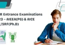 ICAR Entrance Examinations 2023