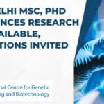 ICGEB Delhi Research Positions