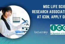 ICON MSc Research Associate Job