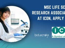 ICON MSc Research Associate Job
