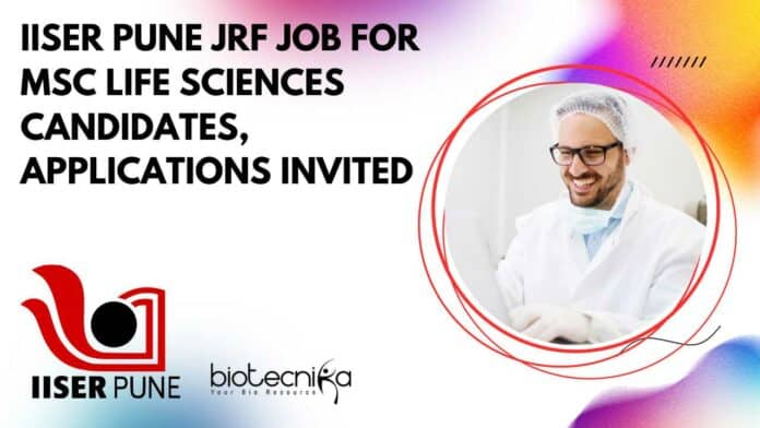 IISER Pune MSc Vacancy