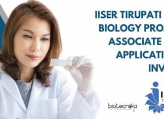 IISER Tirupati MSc Biology