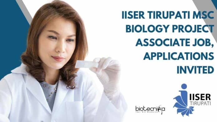IISER Tirupati MSc Biology