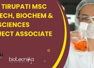 IISER Tirupati MSc Biotech