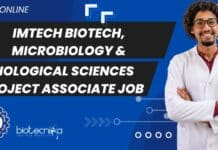 IMTECH Biotech, Microbiology & Biological Sciences Project Associate Job, Apply Online IMTECH Biotech