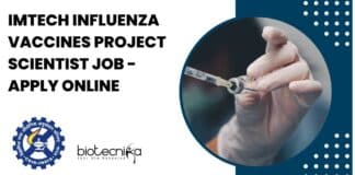 IMTECH Project Scientist Job