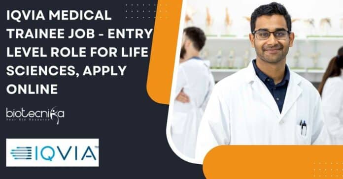 IQVIA Medical Trainee Job