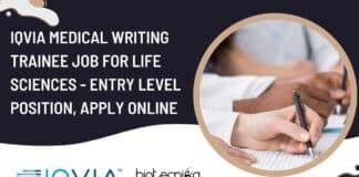 IQVIA Medical Writing Trainee