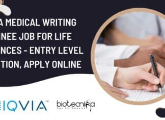 IQVIA Medical Writing Trainee