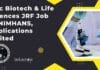 MSc Biotech & Life Sciences JRF Job at NIMHANS, Applications Invited MSc Biotech & Life Sciences