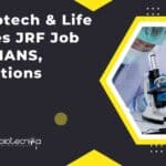 MSc Biotech & Life Sciences JRF Job at NIMHANS, Applications Invited MSc Biotech & Life Sciences