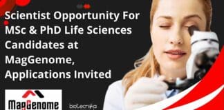 MagGenome Scientist Job