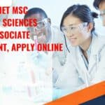 NCBS Non-NET MSc Biological Sciences Project Associate Recruitment, Apply Online NCBS Non-NET MSc Biological