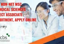 NCBS Non-NET MSc Biological