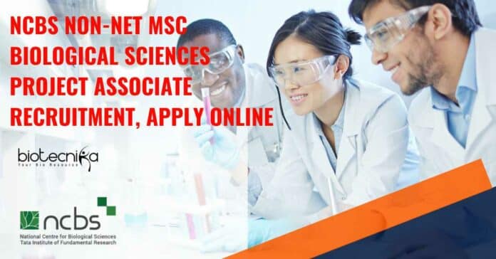 NCBS Non-NET MSc Biological