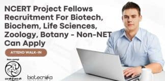 NCERT Project Fellows Recruitment