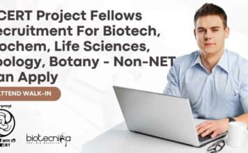 NCERT Project Fellows Recruitment