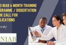 2023 NIAB 6 Month Training Programme / Dissertation Work Call For Applications NIAB Dissertation Training 2023