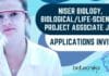 NISER Biology, Biological/Life-Sciences Project Associate Job, Applications Invited NISER Biology