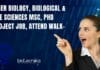 NISER Biology, Biological
