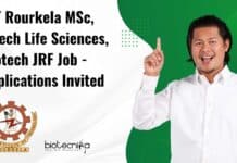 NIT Rourkela JRF Opening 2023