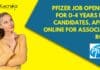 Pfizer Job Opening For 0-4 Years Exp Candidates, Apply Online For Associate Role Pfizer Job Openings