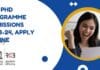 RCB PhD Programme Admissions 2023-24, Apply Online RCB PhD Admissions 2023-24