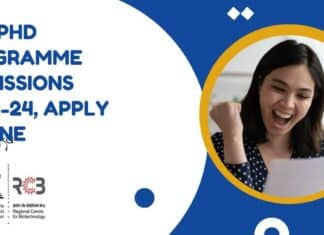 RCB PhD Admissions 2023-24