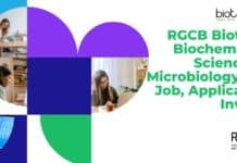RGCB SRF Post Available