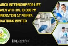 Research Internship at PGIMER
