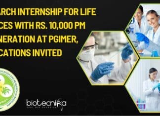 Research Internship at PGIMER