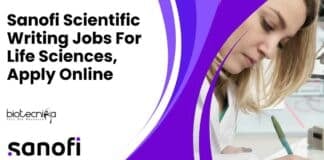 Sanofi Scientific Writing Vacancies