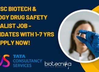 TCS Drug Safety Specialist