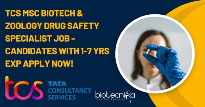TCS Drug Safety Specialist
