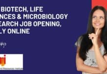 TERI Microbiology Research Job