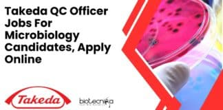 Takeda QC Officer Jobs