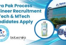 Tetra Pak Process Engineer