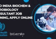 WHO India Biochem