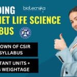 CSIR Life Science Syllabus