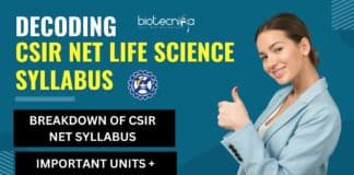 CSIR Life Science Syllabus