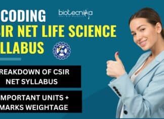 CSIR Life Science Syllabus