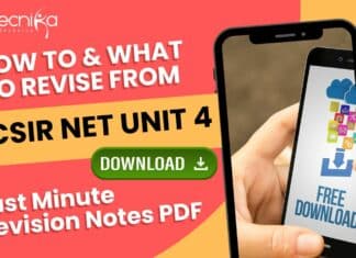 CSIR UNIT 4 Revision