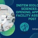 inStem Biological Sciences Job