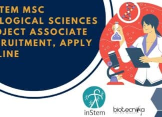 inStem MSc Biological Sciences