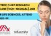 ACTREC Chief Research Fellow (Non-Medical) Job For Life Sciences, Attend Walk-In ACTREC Chief Research Fellow
