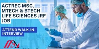 ACTREC MTech Life Sciences